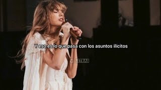 Download lagu Taylor Swift - Illicit Affairs (angry version) (live version) - Letra español e inglés mp3