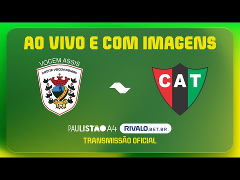 JOGO COMPLETO: VOCEM X TAQUARITINGA | RODADA 1 | PAULISTÃO A4 RIVALO 2026