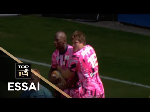 TOP 14 - Essai Sekou MACALOU (SFP) - Perpignan - Paris - J1 - Saison 2018/2019