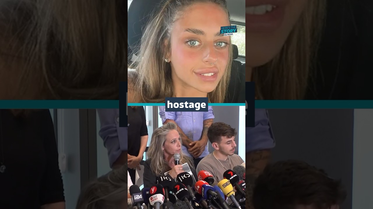 A mum has spoken out after her daughter was kidnapped by Hamas at an Israeli festival #itvnews