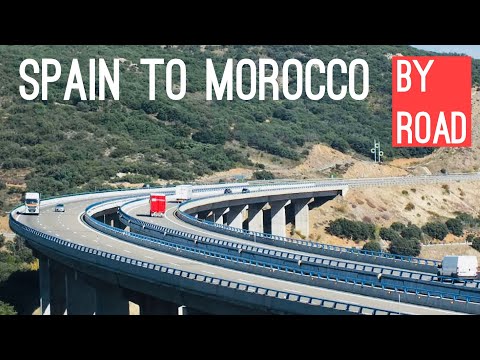 Spain to Morocco Drive: A Cinematic Journey from Madrid to Tangier