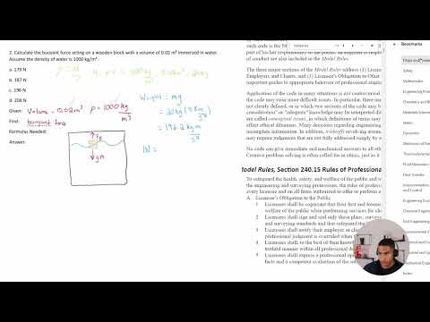 FE Review - Fluid Mechanics - Fluid Statics