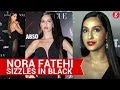 Nora Fatehi Sizzles In Black For The Vogue Beauty Awards 2018