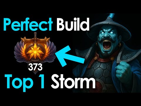Storm Spirit Mid Immortal Rank 373 – Perfect Build Gameplay Patch 7.39d