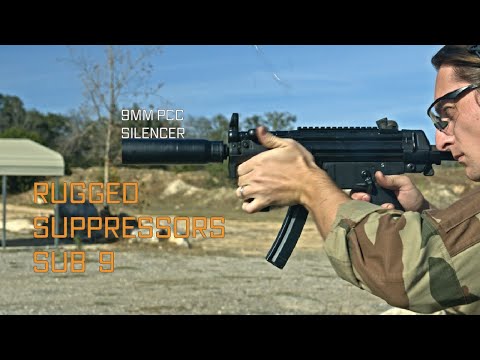 NEW Rugged Suppressors SUB 9