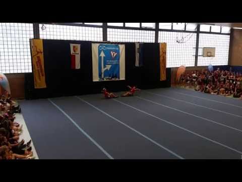 BSV Cheerleader A 40 Cup 2016 Angie&Elena