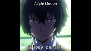 DONT TRY SUICIDE | Osamu Dazai Edit