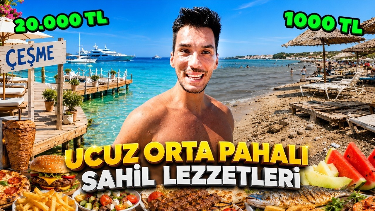 UCUZ ORTA PAHALI PLAJ LEZZETLERİ (ÇEŞME)