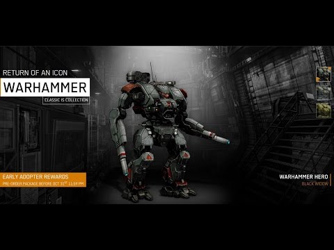 MWO- Warhammer Triple Lg Pulse Laser build!!!