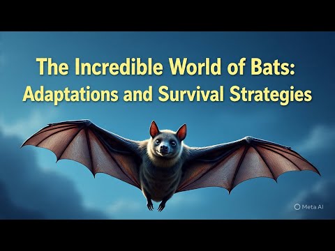 The Incredible World of Bats - Adaptations and Survival Strategies