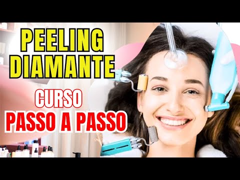 Como Fazer Peeling Diamante - (PASSO A PASSO) - Curso de Peeling Completo com Certificado.