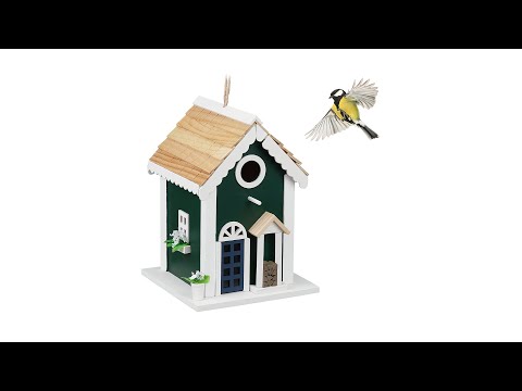 Vogelhuis villa de luxe riet - Tuinartikelen kopen? | Grootste