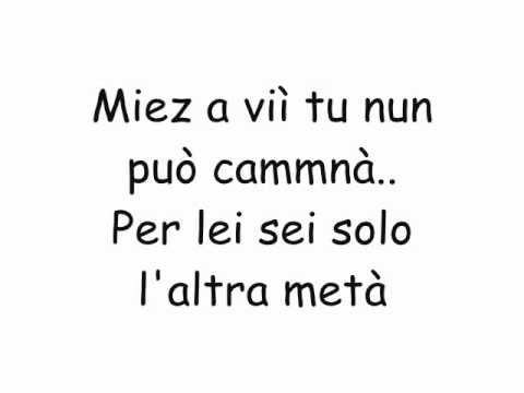 Alessio e Gino Coppola -Nun te può annammurà Testo