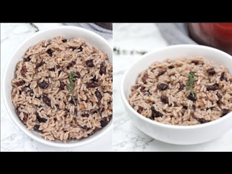 Jamaican Rice and Peas Recipe | How to make Caribbean beans and rice