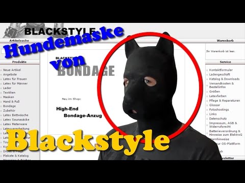 Die Hundemaske von BLACKSTYLE | Nebaka