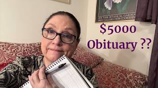 Obituaries Cost HOW much! Here's What I Did