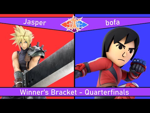 Close Combat Smash (Sept. 4th) - Jasper (Cloud) vs. bofa (Mii Brawler)