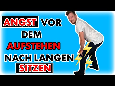 Quick relief for knee stiffness after sitting