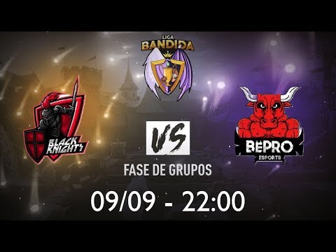 LIGA BANDIDA |  FASE DE GRUPOS |   BLACK KNIGHTS vs BEPRO ESPORTS | Clash Royale