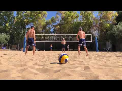 Mol/Sørum (NOR) vs. Nicolai/Lupo (ITA) & Perusic/Schweiner (CZE) Formia training camp