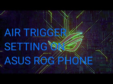 Rog Phone 2 Setting Air Trigger-Not Function After Reset Factory-Com.asus.stopped