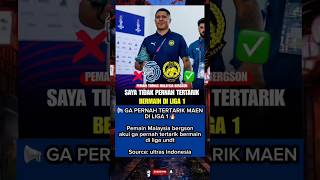 Download lagu 🗣️ PEMAIN TIMNAS 🇲🇾 BERGSON: 'SAYA TIDAK PERNAH TERTARIK, BERMAIN DI LIGA 1' mp3