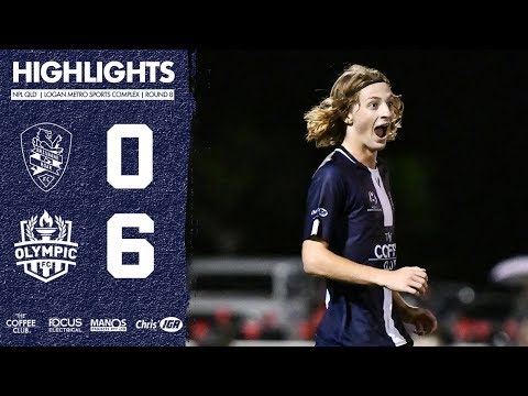 NPL QLD 2018 Round 8 - Brisbane Roar Youth vs Olympic FC Highlights