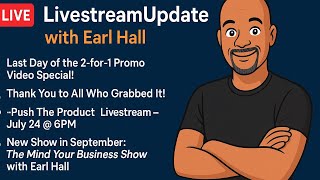 FINAL WARNING: 2-for-1 Deal Expires + September Show Reveal