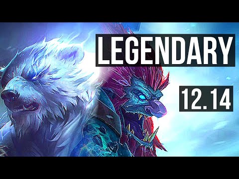 VOLIBEAR vs TRUNDLE (JNG) | 10/1/9, Legendary | EUW Diamond | 12.14