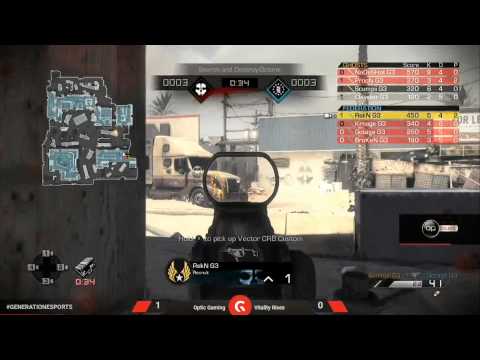 Optic Gaming vs Vitality Game 2 At GFinity