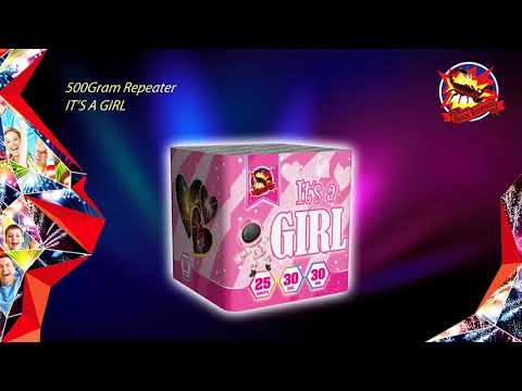 CLA4727 - IT'S A GIRL - 500 Gram Cake