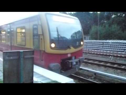 S-Bahn Berlin S5 in Strausberg nach Friedrichstraße (Mit Stromschienenblitze)