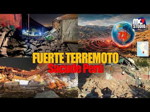 🚨 Fuerte terremoto de magnitud 7.2 sacude Perú este 20 de agosto de 2026