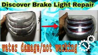 Discover Brake Light Repair | Disassemble Assemble pagbabago ng ilaw ng preno ng pulsar