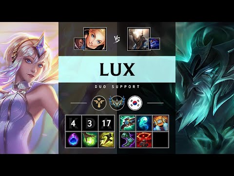 Lux Support vs Pantheon - KR Challenger Patch 25.10