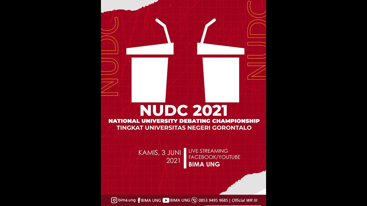 NATION UNIVERSITY DEBATING CHAMPIONSHIP | UNG 2021