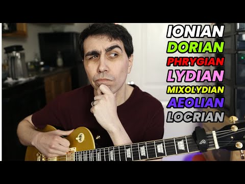 Major Scale Modes Made Easy (You've Been Doing It Wrong..)