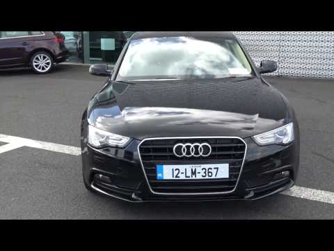 CMG AUDI SLIGO: 12LM367 Audi A5 Sportback 2.0TDI SE 143BHP Auto