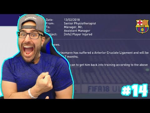 NOOO! RIP WE LOST AN AMAZING PLAYER! - FIFA 18 CAREER MODE BARCELONA #14