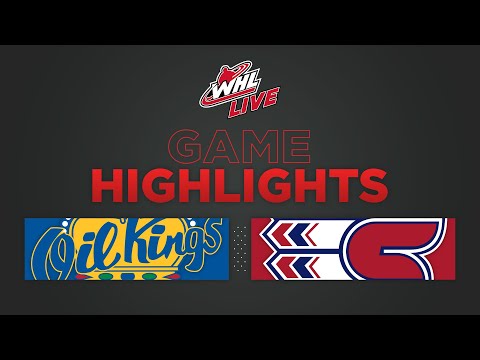 WHL Highlights: Oil Kings (3) at Chiefs (1) - October 7, 2022