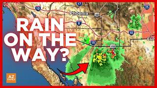 Storm dissipates over Mexico border; what it means for the morning in Phoenix