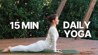 15 Min Daily Yoga Flow | Everyday Full Body Yoga For All Levels