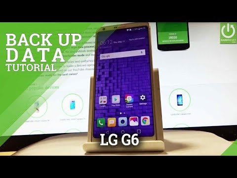 Enable Backup LG G6 H870 - Google Backup / Back Up My Data