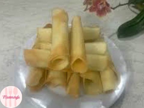 Tubinhos de Biju. Derrete na boca! Apenas 4 ingredientes