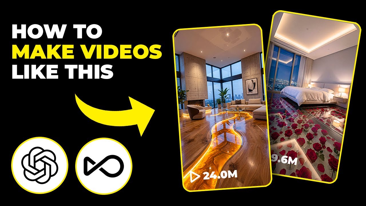 How To Make Luxury Interior Timelapse Video With AI (Fast Tutorial)