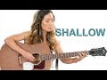 Shallow - Lady Gaga/Bradley Cooper Guitar Tutorial with Fingerpicking, Easy Options, and Play Along