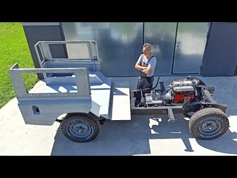 Land Rover Series 2a Restoration Part 12 Rear Tub Complete