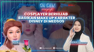 Hobi jadi Profesi, Novia Rutin Bagikan Hasil Make Up Cosplay Karakter Disney di Media Sosial