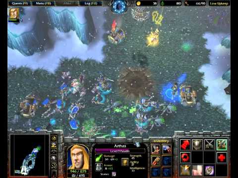 Warcraft 3 RoC Speed Run : Human 9 - Hard