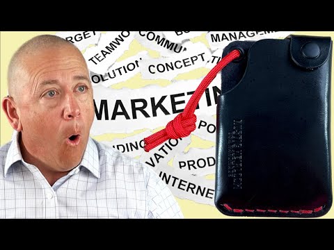 Marketing GENIUS behind the Rustic Heirloom Hitchhiker Wallet